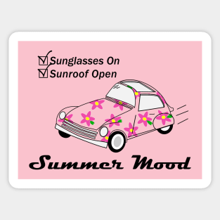 Lispe Summer Mood Coupe with Flowers Sticker
